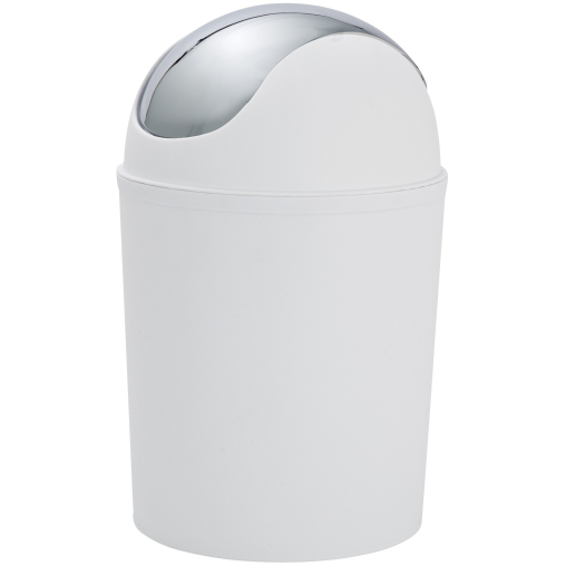 WENKO Vercelli Schwingdeckeleimer, 4,5 Liter