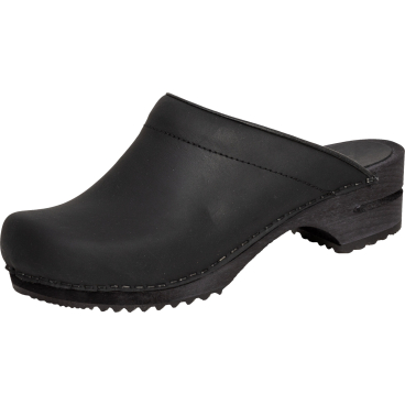 Sanita Damen Clog offen Leder schwarz Gr. 38 Sanita Damen Clog offen - Bild-Darstellung des Produktes 1
