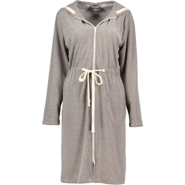 Cawö 821 Damen Kurzmantel mit Kapuze und Reißverschluss, 100 cm, mocca-natur. 36/38 (S) - Bild-Darstellung des Produktes 1