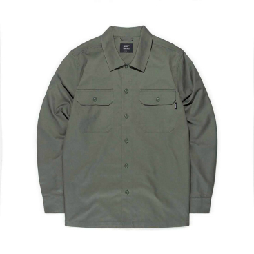 Vintage Industries Harris Shirt – robustes Arbeitshemd, 65% Polyester/35% Baumwolle, 2 Brusttaschen, mittelschweres Material, regulärer Schnitt. M - Bild-Darstellung des Produktes 1