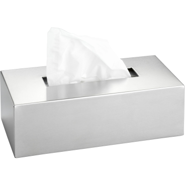 WENKO Edelstahlbox für Kosmetiktücher 1 Stück, Maße: 25 x 8 x 12 cm - Bild-Darstellung des Produktes 1