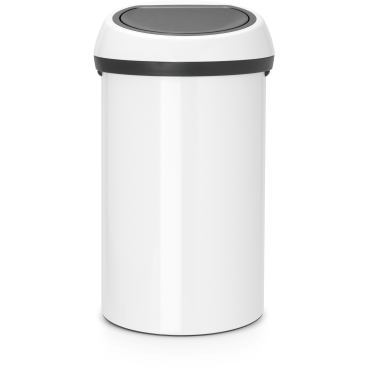 Brabantia Abfalleimer Touch Bin, 60 Liter Farbe: White - Bild-Darstellung des Produktes 1