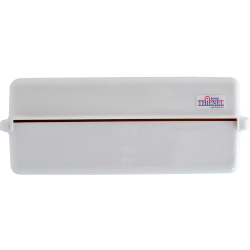 THIENEL Dental e.K. THIENEL Dental Tischspender, Aus schlagfestem Polystyrol, weiß, Maße: 140 x 150 x 360 mm, Tischversion klein 10001