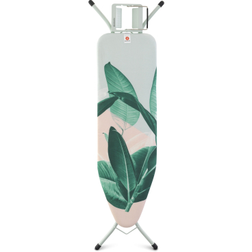 Brabantia Größe B Streckmetall Bügeltisch Motiv: Tropical Leaves / Mint - Bild-Darstellung des Produktes 1
