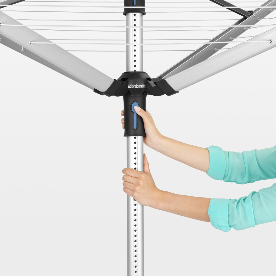 Brabantia LiftOMatic „Advance“ Wäschespinne, 60 Meter, Farbe