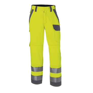 Kübler Protectiq High-Vis Warnschutzhose arc1, PSA Kategorie 3. warngelb/anthrazit - Bild-Darstellung des Produktes 1
