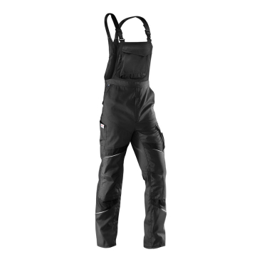 Kübler Latzhose ACTIVIQ – CORDURA-Verstärkungen, zertifizierter Knieschutz (EN 14404) Farbe: schwarz, Größe: 98 - Bild-Darstellung des Produktes 1