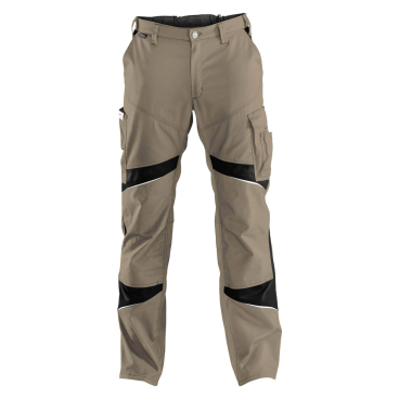 Kübler Activiq Hose high – robuste, funktionale Arbeitshose für Handwerk und Outdoor. sandbraun/schwarz - Bild-Darstellung des Produktes 1