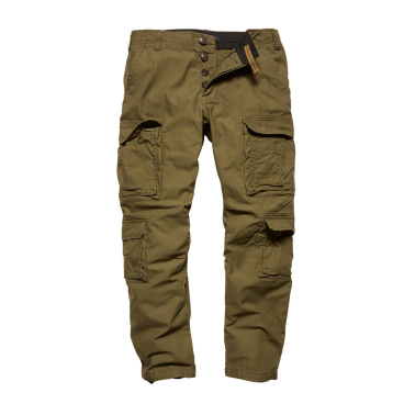 Vintage Industries Pack Pants – Robuste Workwear-Hose aus 100% Baumwoll-Twill mit 4 Seitentaschen. M - Bild-Darstellung des Produktes 1