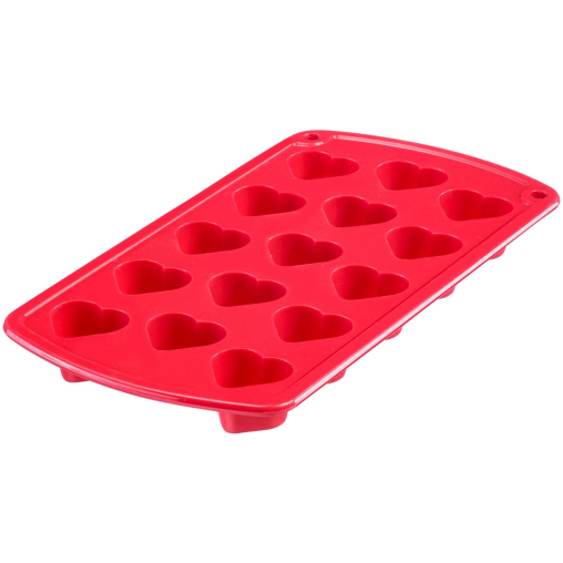 WESTMARK Herz Silikon-Pralinenform, rot