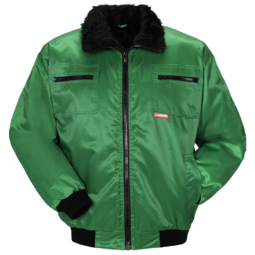 Planam Winter-Pilotenjacke GLETSCHER Outdoor, grün – leicht wasserabweisend mit Webpelzfutter L - Bild-Darstellung des Produktes 1