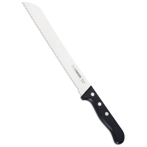 Giesser Brotmesser mit Wellenschliff und POM-Kunststoffgriff