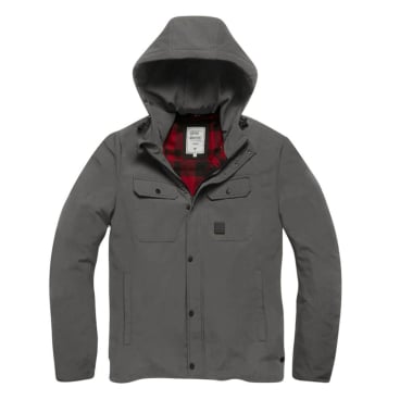 Vintage Industries Gareth Jacke – wasserdicht (3000mm/H2O), atmungsaktiv (3000g/M2), gefüttert mit recycelter GRS-Isolierung, robuste Polyester-Baumwoll-Workwear. M - Bild-Darstellung des Produktes 1