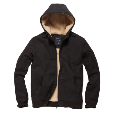 Vintage Industries Datton Workwear-Jacke, 65% Polyester/35% Baumwolle, Sherpa-Innenfutter, wasserabweisend (5000 mm) und atmungsaktiv (3000 g/m²). M - Bild-Darstellung des Produktes 1