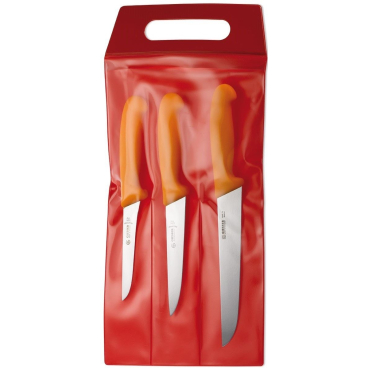 Giesser Messer-Set, 3-teilig Farbe: gelb - Bild-Darstellung des Produktes 1