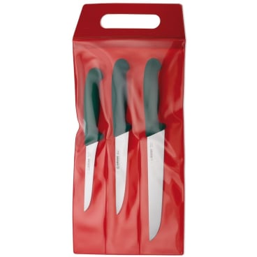 Giesser Messer-Set, 3-teilig Farbe: grün - Bild-Darstellung des Produktes 1