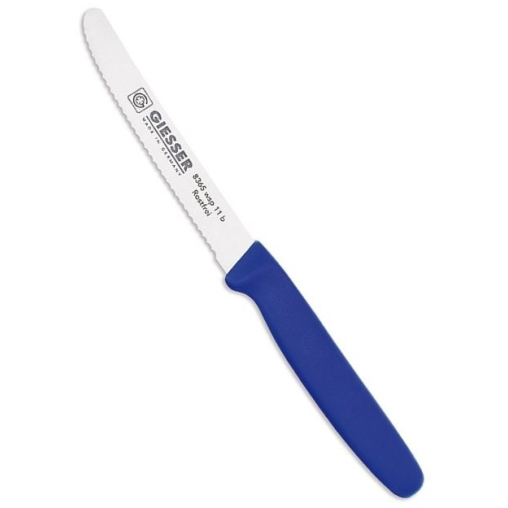 Giesser Allzweckmesser mit Wellenschliff, 11 cm Klinge