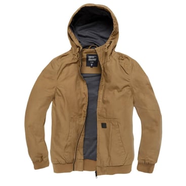 Vintage Industries Arrow Workwear-Jacke, 100% Baumwoll-Canvas mit atmungsaktivem Polyester-Mesh-Futter. S - Bild-Darstellung des Produktes 1