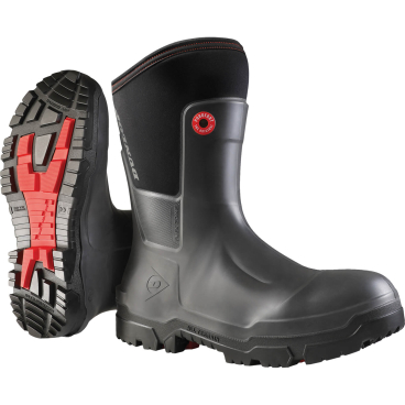 Dunlop Snugboot Craftsmann Arbeitsstiefel, 100% Polyurethan, Schwarz, Unisex. Dunlop Snugboot Craftsmann - Bild-Darstellung des Produktes 1