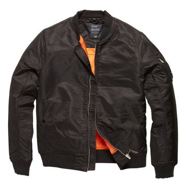 Vintage Industries Westford MA1 Pilotenjacke, Unisex, Schwarz, Gr. S. S - Bild-Darstellung des Produktes 1