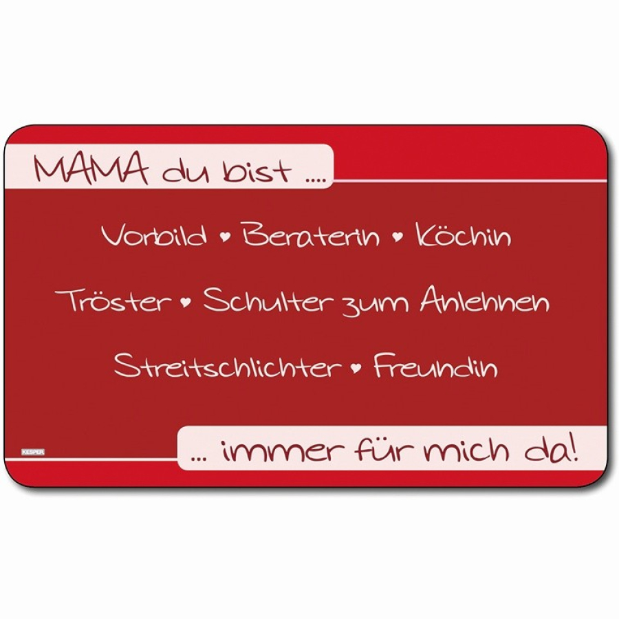 Kesper Dekor Schneidbrett 23 5 X 14 Cm