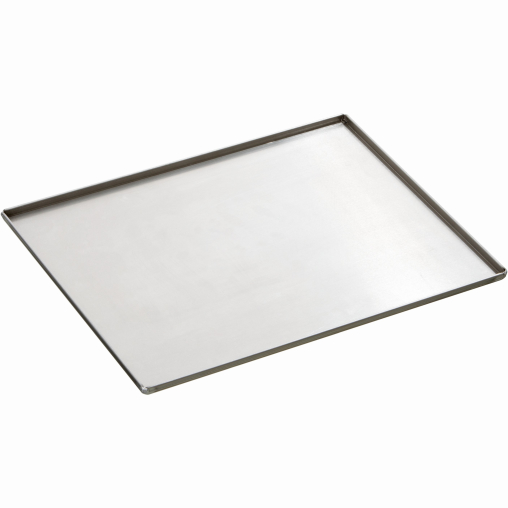 Bartscher Backblech, Edelstahl, 4-seitiger Rand