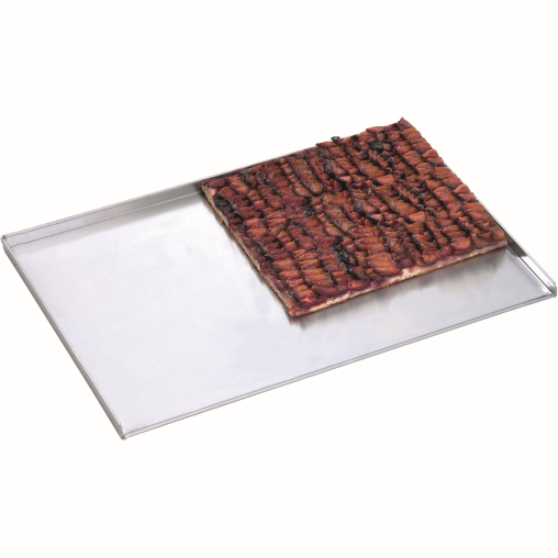 Bartscher Backblech, Aluminium, 3-seitiger Rand