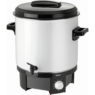 Bartscher GE 21 Glühweintopf / Einkochtopf, 28 Liter – Maße: 370 x 370 x 500 mm