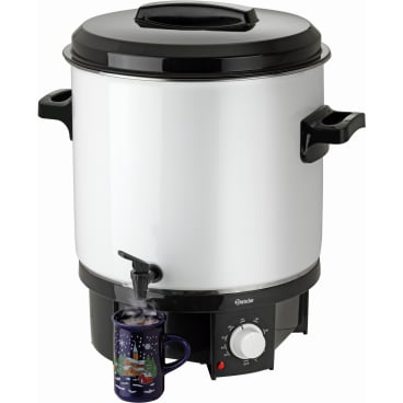 Bartscher GE 21 Glühweintopf / Einkochtopf, 28 Liter – Maße: 370 x 370 x 500 mm