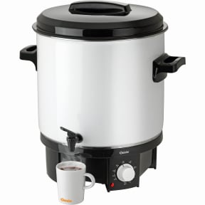 Bartscher GE 21 Glühweintopf / Einkochtopf, 28 Liter – Maße: 370 x 370 x 500 mm