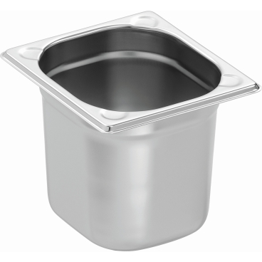 Bartscher Basic Line GN 1/6 Behälter Maße: 176 x 162 x 150 mm, 2,4 l - Bild-Darstellung des Produktes 1