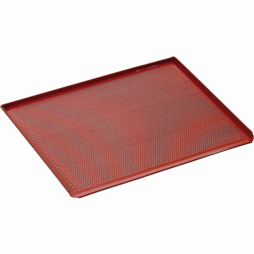 Bartscher Lochblech, Aluminium, silikonbeschichtet, rot