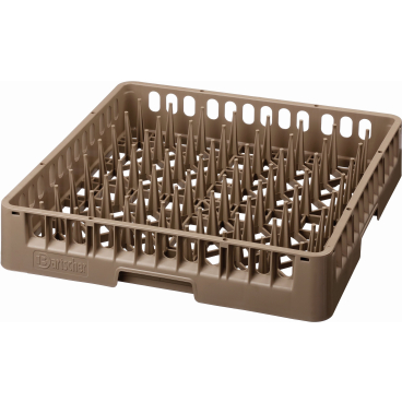 Bartscher Tellerkorb/Tablettkorb, braun Abmessung: 500 x 500 x 100 mm - Bild-Darstellung des Produktes 1