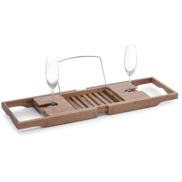 Zeller Bamboo Badewannenablage, natur Material: Bambus, 70-105 x 22 x 4 cm - Bild-Darstellung des Produktes 1