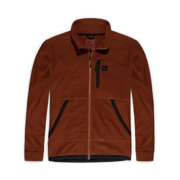 Vintage Industries Valerio Hohlfaser-Fleecejacke – Workwear, 100% Polyester, verstellbare Ärmel und Saum, Reißverschlusstaschen. L - Bild-Darstellung des Produktes 1