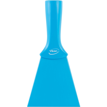 Vikan Nylon Handschaber, mit Gewindegriff, 100 mm Farbe: blau - Bild-Darstellung des Produktes 1