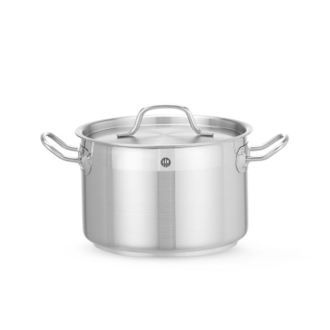 Kochtopf, mittel - mit Deckel, HENDI, Profi Line, 4L, ⌀200x(H)130mm 831205 - Bild-Darstellung des Produktes 1