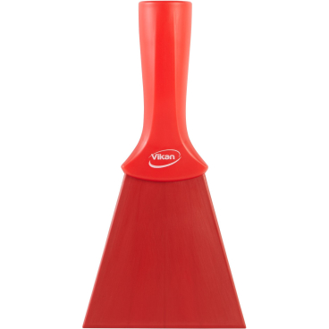 Vikan Nylon Handschaber, mit Gewindegriff, 100 mm Farbe: rot - Bild-Darstellung des Produktes 1