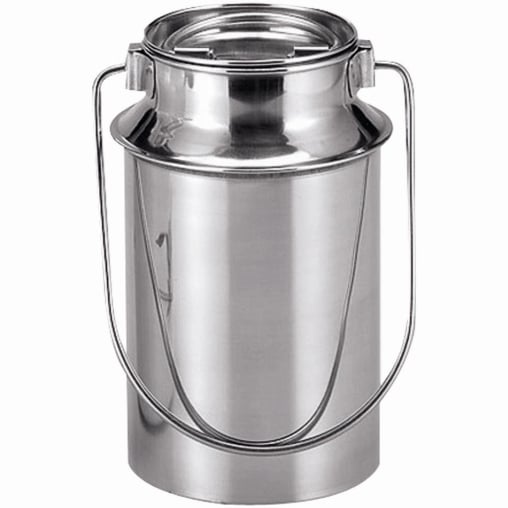 KRÜGER Milchkanne aus Edelstahl, 1,5 Liter