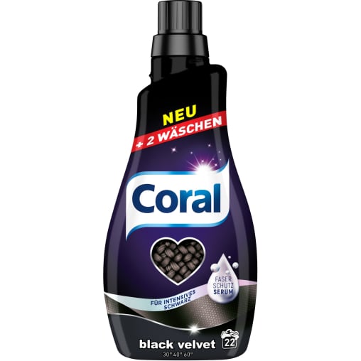 Coral Black Velvet Flüssigwaschmittel