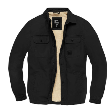 Vintage Industries Dean Sherpa - Workwear-Canvasjacke aus 100% Baumwolle mit Sherpa-Futter. 3XL - Bild-Darstellung des Produktes 1