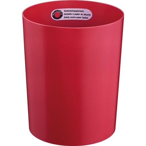 Zwingo Sicherheitspapierkorb, 13 Liter