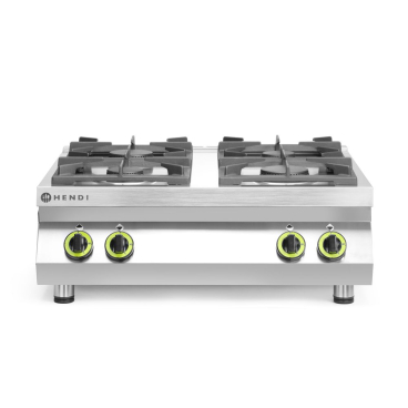 Gasherd Kitchen Line - 4 Kochfelder, Table-Top, HENDI, Kitchen Line, 19kW, 800x700x(H)310mm 227381 - Bild-Darstellung des Produktes 1