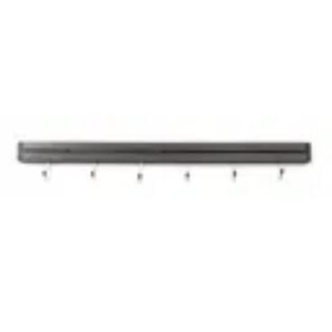 Messermagnetleiste mit Haken, HENDI, 6 Haken, (L)620mm 820407 - Bild-Darstellung des Produktes 1