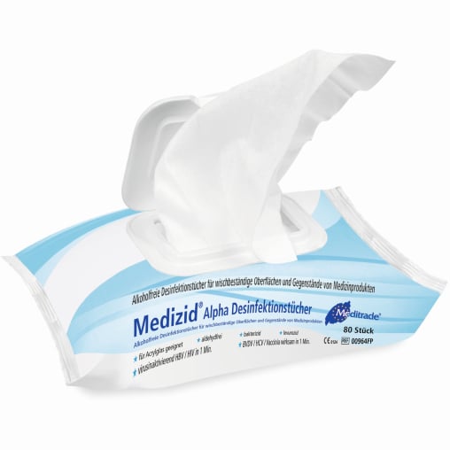 Meditrade Medizid® Alpha Desinfektionstücher
