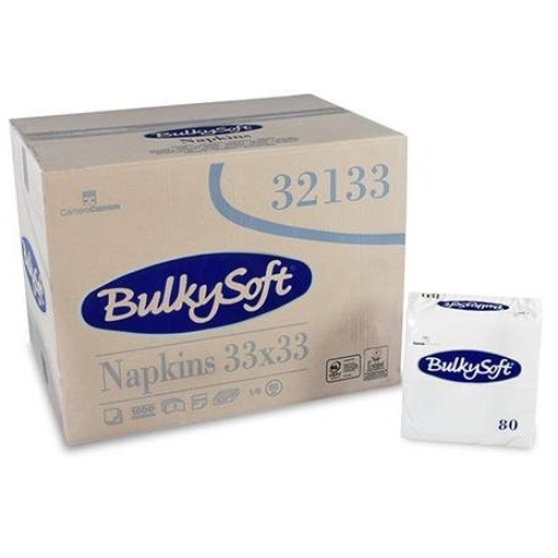 BulkySoft Napkins Servietten, Kopffalz