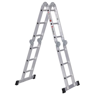Euroline Premium 304 Klappleiter 4x3 Sprossen 1 Stück - Bild-Darstellung des Produktes 1