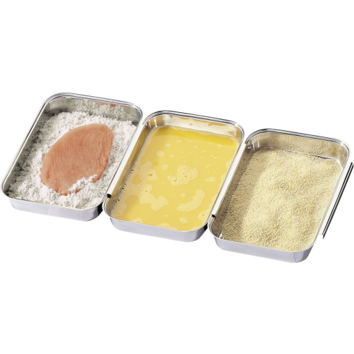 Küchenprofi Panierset, 3er Set