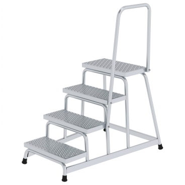 MUNK Arbeitspodest R13 starr mit Handlauf 4 Stufen 1 Stück - Bild-Darstellung des Produktes 1