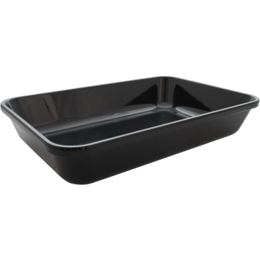 SCHNEIDER Auslagetablett und -Schalen, schwarz Maße: 42 x 28 x 7,6 cm - Bild-Darstellung des Produktes 1